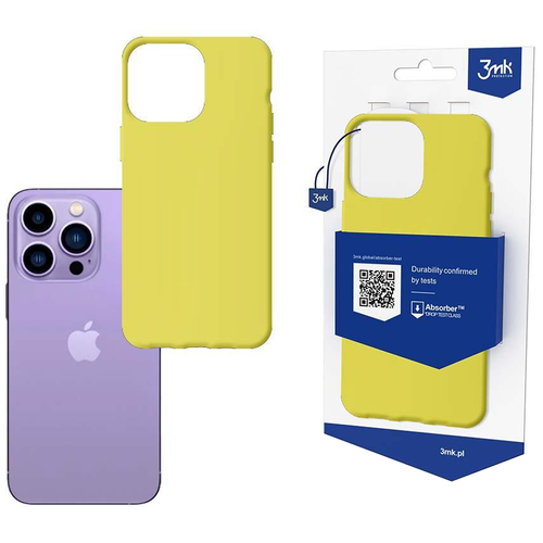 apple iphone 14 pro - 3mk matt case lime na Arena.pl