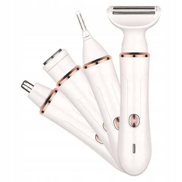 DEPILATOR TRYMER DAMSKI DO TWARZY I BRWI I NÓG 4W1 USB 5W zdjęcie 1