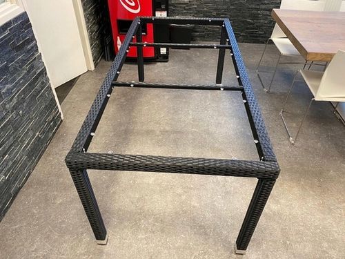 Duży STÓŁ na 8 osób TECHNORATTAN SZKŁO 190cm na Arena.pl