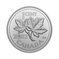 Canada: 10. rocznica Last Penny 5 uncji Srebra 2022 Proof