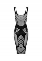 OBSESSIVE Sukienka D609 czarna S/M/L