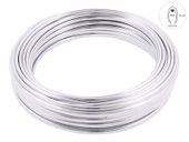 Listwa dekoracyjna rantowa, chrom, 8 x 6 mm x 20 m