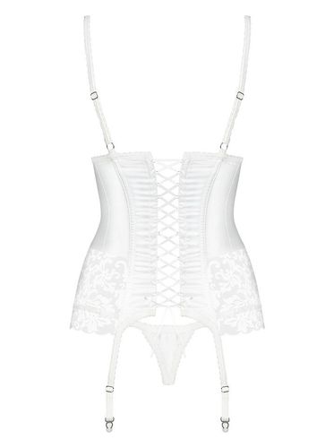 Kobiecy Gorset i Stringi - Obsessive 871-COR-2 S/M na Arena.pl