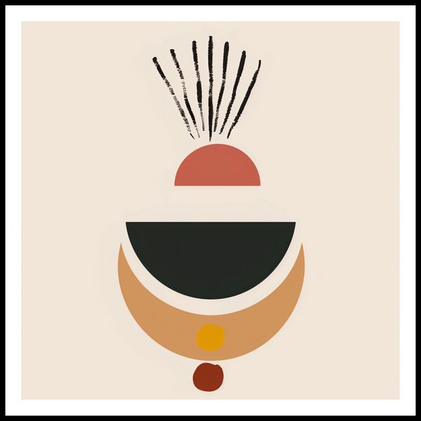 Plakat 70x70cm Spójna Refleksja zdjęcie 3