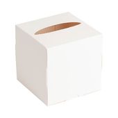 Opakowanie ozdobne z owalnym okienkiem do sublimacji - 10 x 10 x 10 cm