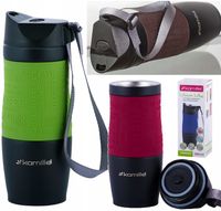 KUBEK TERMICZNY TERMOS BIDON KAMILLE 380 ml 0,38 l