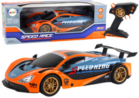 Duże Auto Sportowe Zdalnie Sterowane 1:10 Pomarańczowe