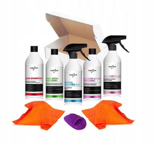 ZESTAW KOSMETYKÓW DO SAMOCHODU AUTA SUNNYCAR POMYSŁ NA PREZENT na Arena.pl