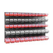 Tablica warsztatowa narzędziowa 120 x 80 cm + 56 kuwet