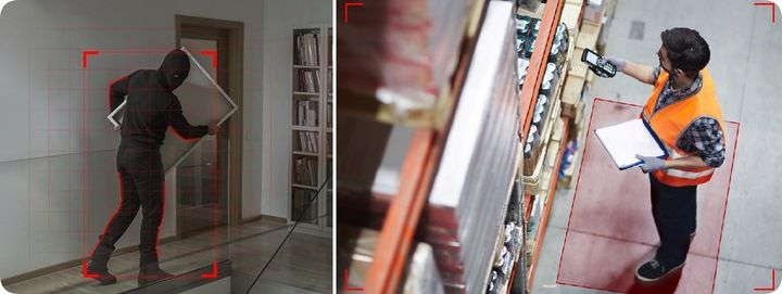 Kamera Zewnętrzna Obrotowa WiFi 5MPx 4MPx Czarna zdjęcie 4