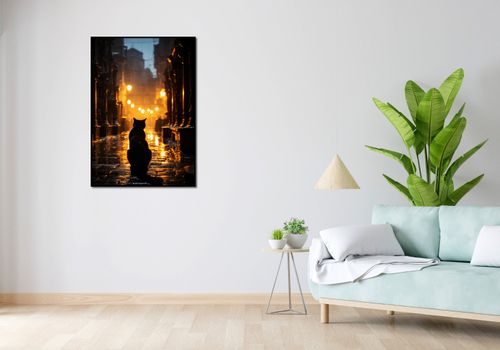 Plakat 70x100cm Samotna Wędrowczyni na Arena.pl