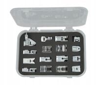 Zestaw 16 stopek MATIC Łucznik Singer Brother Janome Juki Minerva + PUDEŁKO