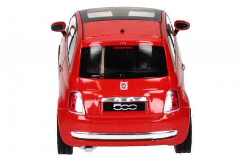 Fiat 500 rocznik 2007, czerwony na Arena.pl