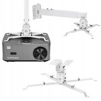 UCHWYT OBROTOWY do projektora Sufitowy Ścienny dł do 65 cm UNIWERSALNY