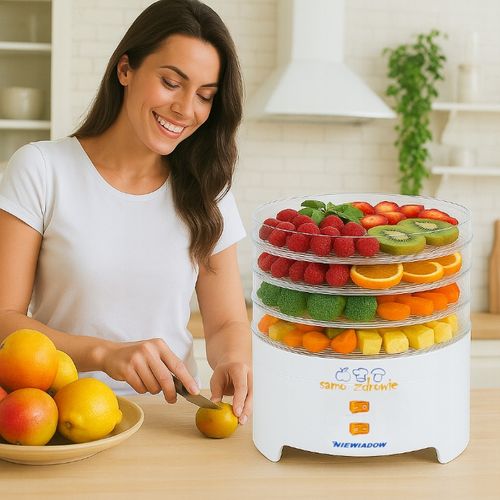 SUSZARKA DO GRZYBÓW OWOCÓW WARZYW ZIÓŁ NIEWIADÓW 500W PRODUKOWANA W na Arena.pl