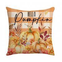 poszewka na poduszkę 45x45cm piękny druk jesień boho pod196