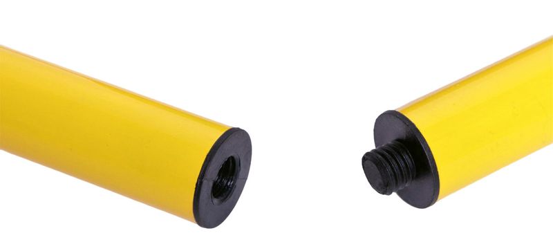 Tyczka Teleskopowa Heckermann Do Poziomicy Laserowej - 3,4M Żółta zdjęcie 9