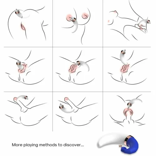 armony sweetmoon clitoris & g-spot suction niebieski 9 trybow na Arena.pl
