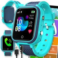 SMARTWATCH ZEGAREK DLA DZIECI GPS MINI LOKALIZATOR SIM APARAT WODOODPORNY G4CQ