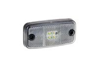 Lampa LED obrysowa biała 12V-36V (FT019B)