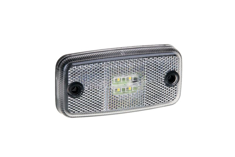 Lampa LED obrysowa biała 12V-36V (FT019B) zdjęcie 1