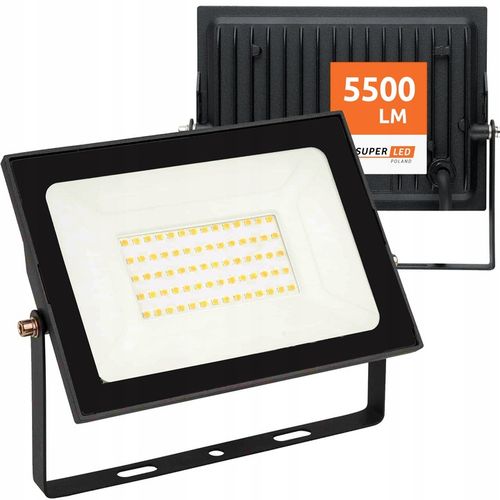 ZESTAW Statyw 1,6 m + Naświetlacz Halogen Budowlany 2x 50W LED 11000lm na Arena.pl