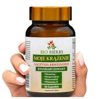 Moje krążenie żyły naczynia diosmina hesperydyna resweratrol wit d3 60 kaps