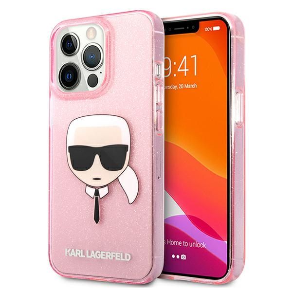 Etui Karl Lagerfeld do iPhone 13 Pro Max, Różowy zdjęcie 1