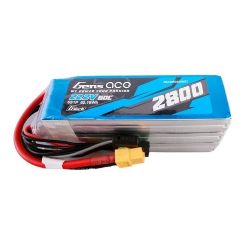 Akumulator Gens Ace LiPo 2800mAh 6S 22.2V 60C XT60 Goblin RAW420 na Arena.pl