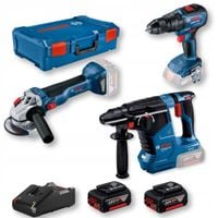 ZESTAW NARZĘDZI GBH 187-LI GWS 18V-10 GSR 18V-50 2*5.0AH XL-BOXX BOSCH