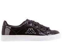 Kappa Półbuty damskie - Meseta Shine - rozmiar 36 - czarne, lakierowane