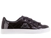 Kappa Półbuty damskie - Meseta Shine - rozmiar 36 - czarne, lakierowane