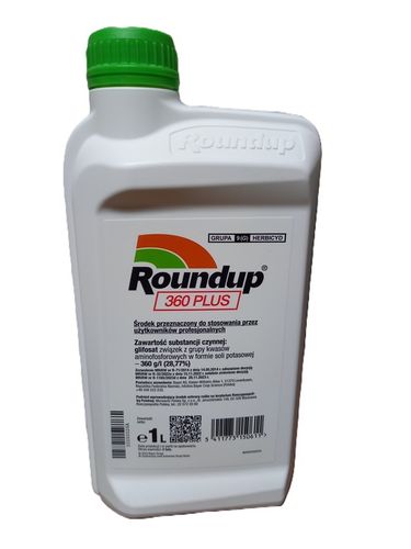 Roundup Plus 360 1L | Na wszystkie chwasty| Oprysk Oryginalny na Arena.pl