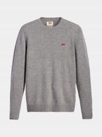 Levi's sweter Original Hm szary okrągły rozmiar M