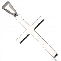 Krzyżyk srebrny rodowany srebro pr.925