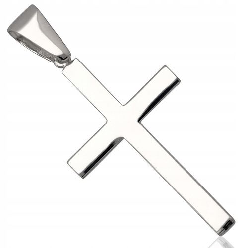 Krzyżyk srebrny rodowany srebro pr.925 na Arena.pl