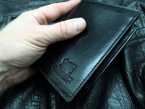 SKÓRZANY PORTFEL MĘSKI ABIATTI OCHRONA KART RFID ! na Arena.pl