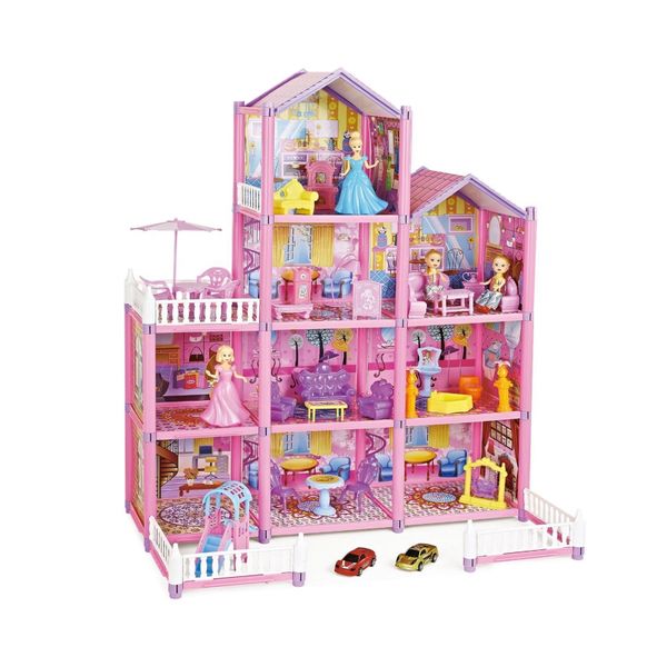 WOOPIE Mega Willa Domek dla Lalek LOVELY HOUSE 194 el. zdjęcie 10