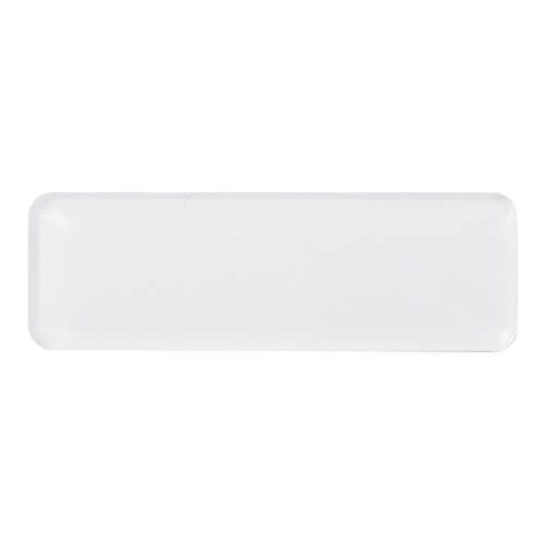 Identyfikator akrylowy 7,6 x 2,5 cm do sublimacji zdjęcie 1