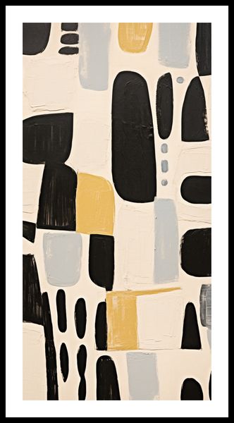 Plakat 50x100cm Geometria Cieni zdjęcie 3