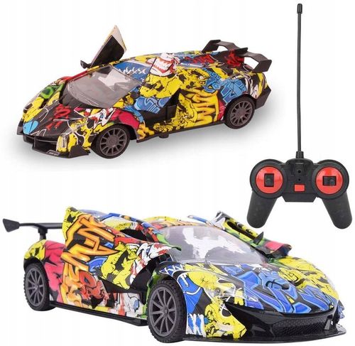 Lamborghini SAMOCHÓD ZDALNIE STEROWANY AUTO R/C PILOT Graffiti DRIFT Drzwi na Arena.pl