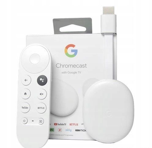 Odtwarzacz multimedialny SMART TV stick GOOGLE Chromecast 4K ANDROID zdjęcie 13