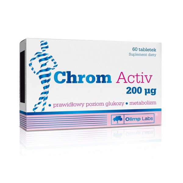 Olimp Chrom Activ 200 µg 60 tabletek zdjęcie 2