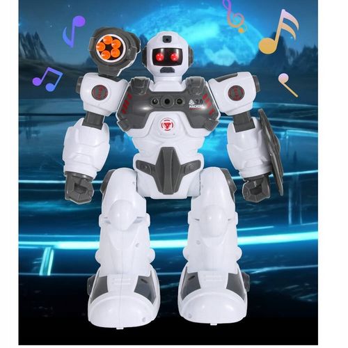 MULTIFUNKCYJNY ROBOT STEROWANY STRZELA STRZAŁKAMI PARĄ PILOT PROGRAMOWANIE na Arena.pl