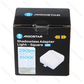 Adapter kwadratowy do lamp LED 6500K zapewniający mocne światło