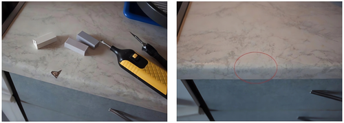 Zestaw do naprawy paneli mebli drewna WOSK NAPRAWCZY RETUSZERSKI na Arena.pl