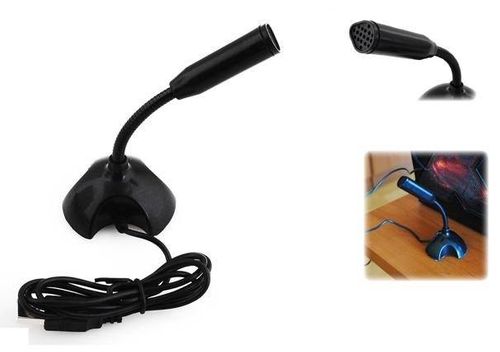 MIKROFON USB DO PC ZE STOJAKIEM na Arena.pl