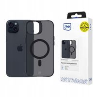 Przydymione etui na Apple iPhone 15 - 3mk Smoke MagCase