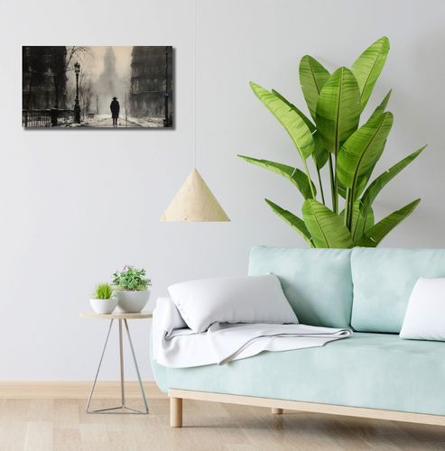 Obraz 60x30cm Mgła nad Londynem na Arena.pl