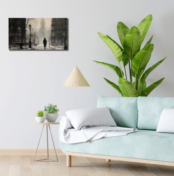 Obraz 60x30cm Mgła nad Londynem zdjęcie 2